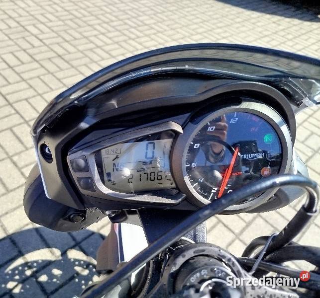 Triumph street triple 660 s A2 biały wielkopolskie Turek sprzedam
