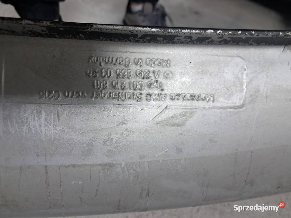 Zderzak AMG mercedes w215 cl tanio Przemyśl