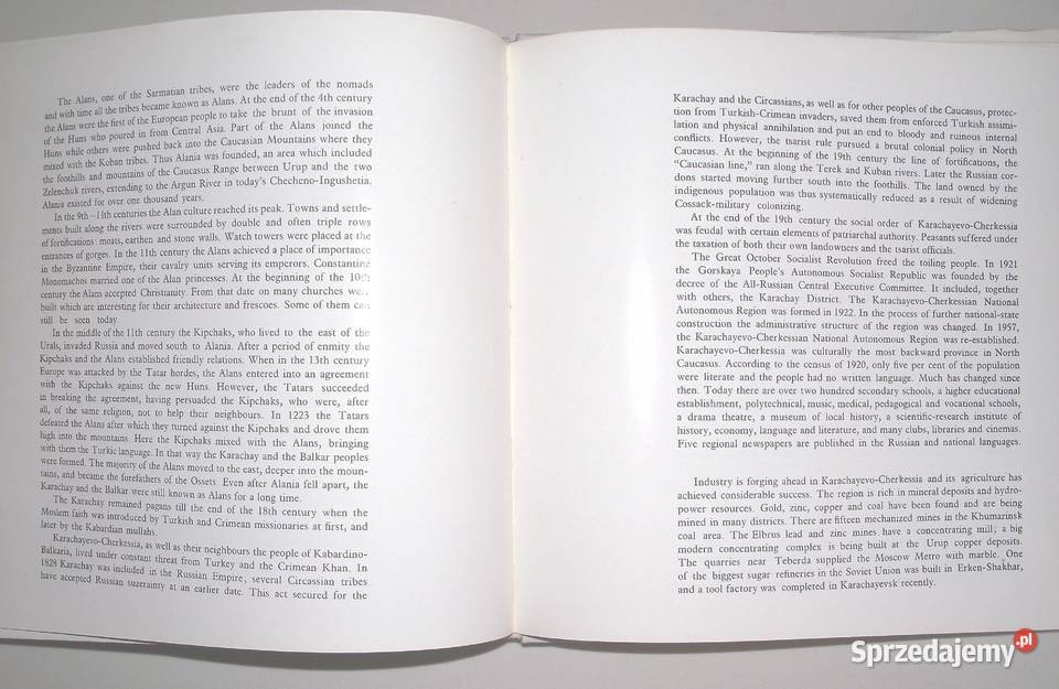 G Kopyłow W górach KaraczajoCzerkiesji geografia, geologia, turystyka Książki naukowe i popularnonaukowe mazowieckie Warszawa