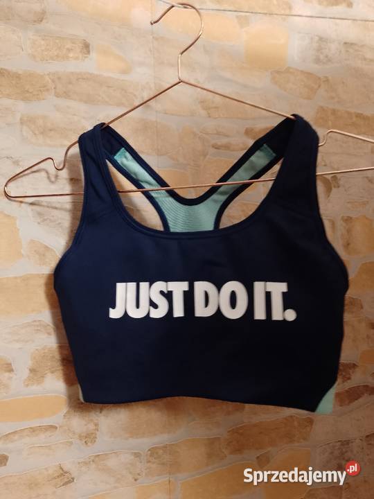 36S NIKE Granatowy top fitness z Londynu Kraków