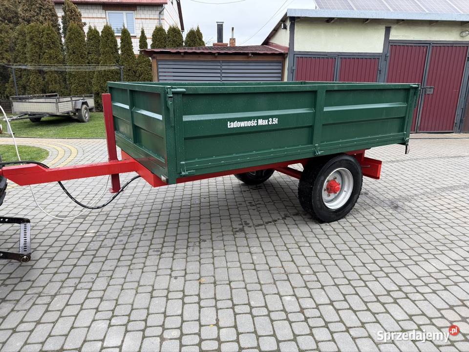 Przyczepa jednoosiwa wywrotka Skowierzyn
