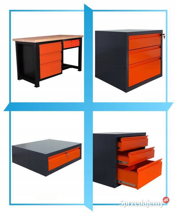 STÓŁ Warsztatowy P1424 GARAŻOWY WARSZTAT Stoły warsztatowe