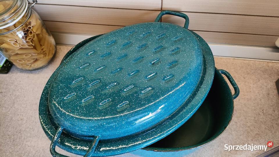 Gęsiarka brytfanna do pieczenia mięs PRL Bielsko-Biała sprzedam