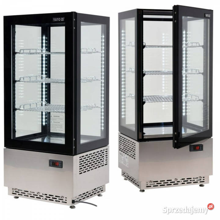 Witryna Chłodnicza 78l 43x39x98 Czarna Yato małopolskie sprzedam