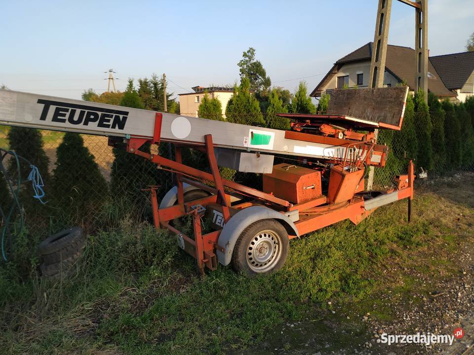 DRABINA DEKARSKA WINDA BUDOWLANA TEUPEN VHHK 26m Maszyny budowlane Jastrzębie-Zdrój sprzedam