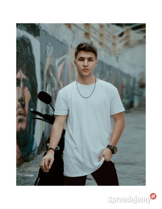 Tshirt męski z wysokogatunkowej bawełny 180grm Bluzki i koszule Słubice