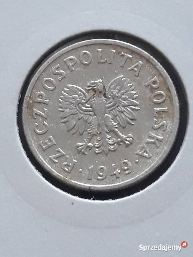 50 Groszy 1949 r PRL Numizmatyka Konin