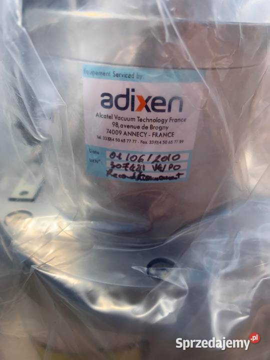 Alcatel Adixen PNEUMATIC ALLMETAL ANGLE VACUUM Warszawa