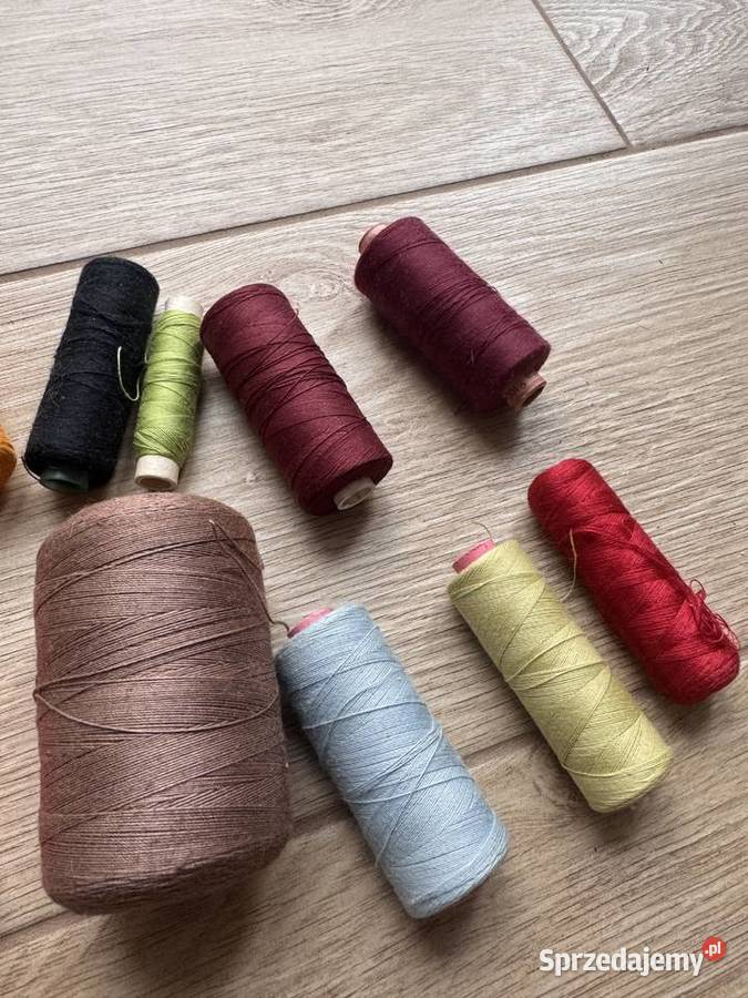 489 ZESTAW nici duży wybór dużo kolorów łódzkie Łódź