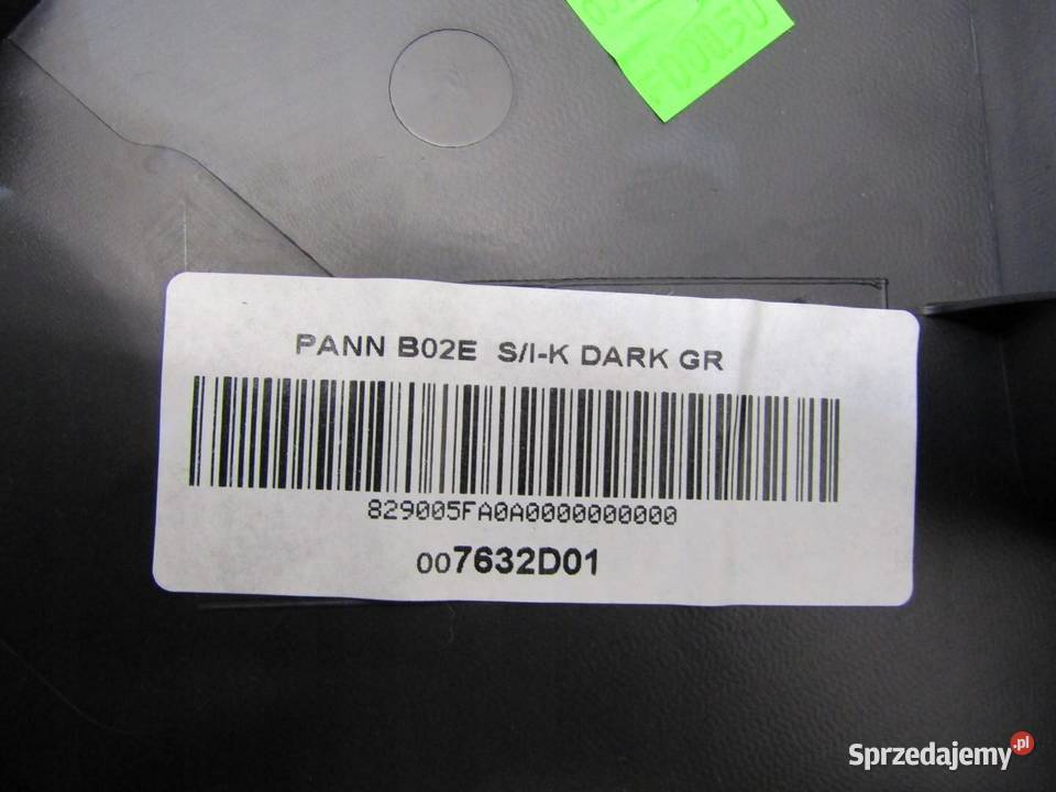 BOCZEK TAPICERKA DRZWI PRAWY TYLNY TYŁ NISSAN