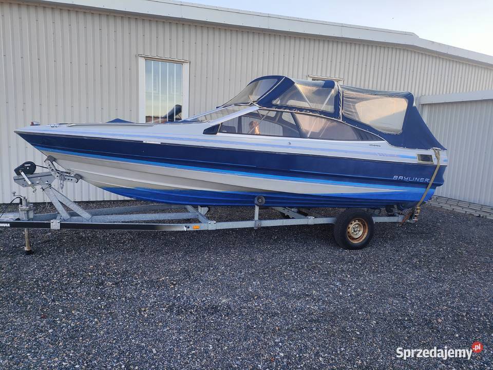 Bayliner 2050 Capri 43 V6 200 przyczepa THULE Dł Łodzie i motorówki Kołobrzeg