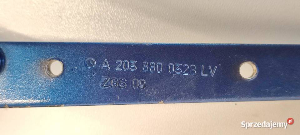MERCEDES W203 ZAWIASY MASKI KOMPLET A2038800428 dolnośląskie