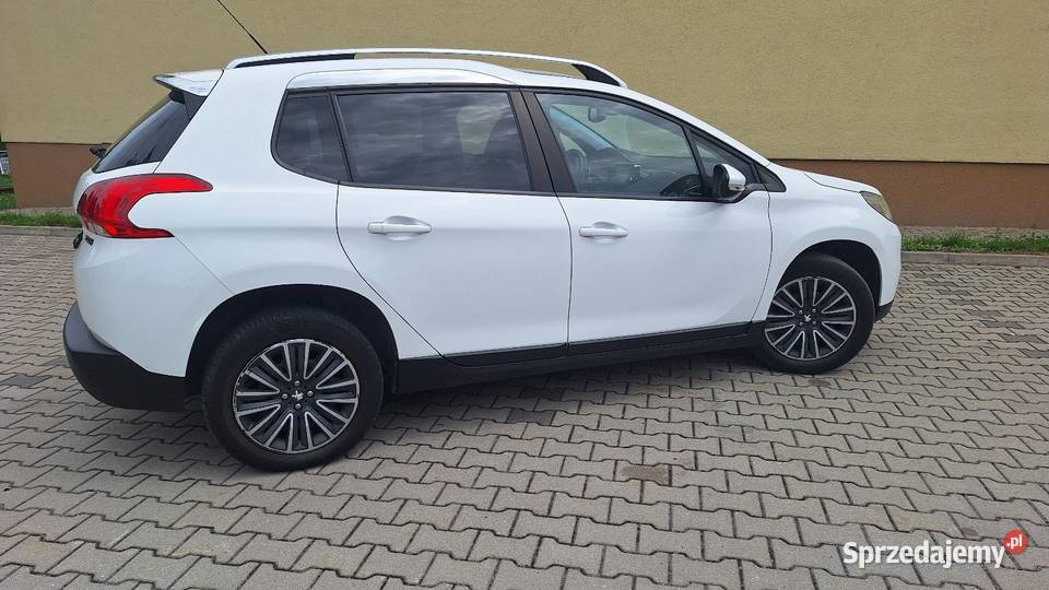 Peugeot 2008 biały 2008 lubelskie Zamość