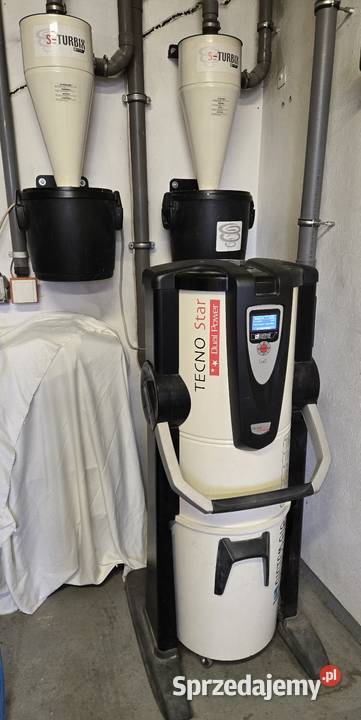 Odkurzacz centralny Sistemair Tecnostar Dual Czarnocin