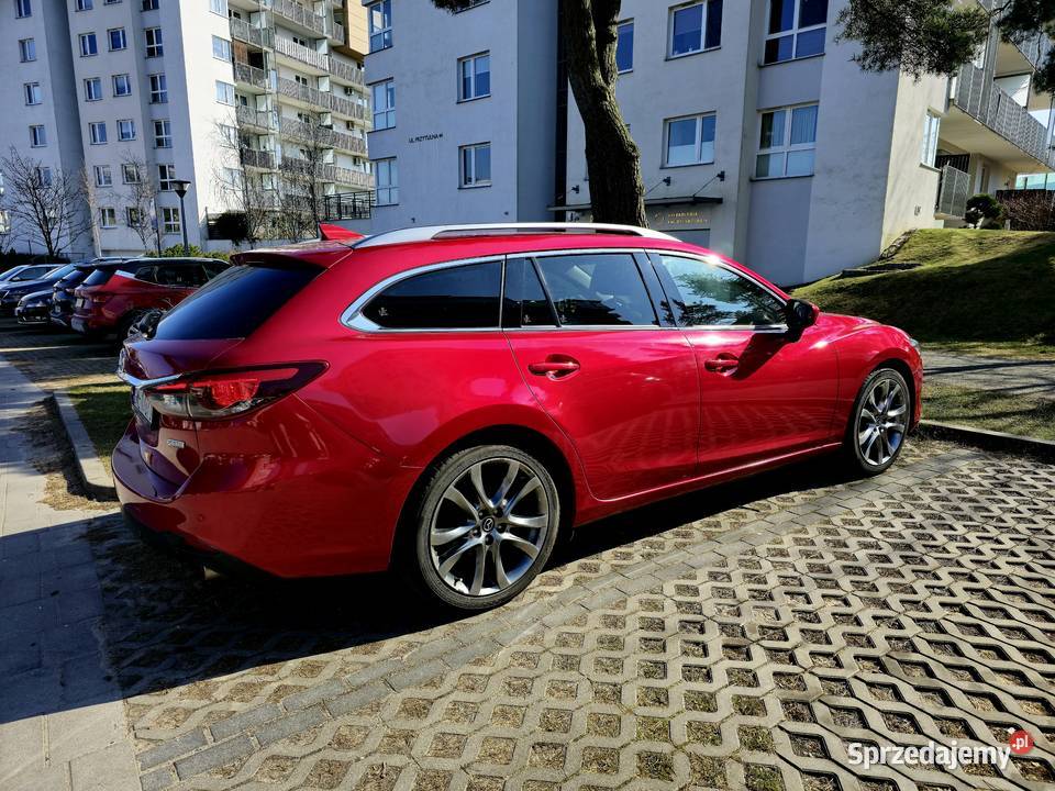 Mazda 6 kombi 2016 22D 175 160 pierwszy właściciel 6 Gdańsk