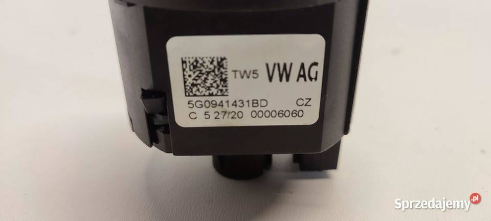 VW TIGUAN II PRZEŁĄCZNIK ŚWIATEŁ 5G0941431DB Panele sterowania, przełączniki