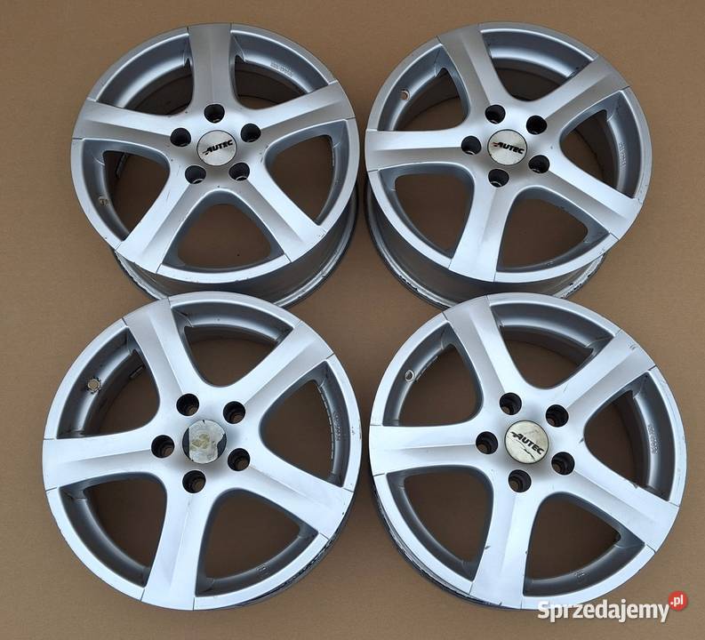 AUTEC FELGI ALUFELGI KOMPLET 16 5X112 7J ET48 Samochodowe