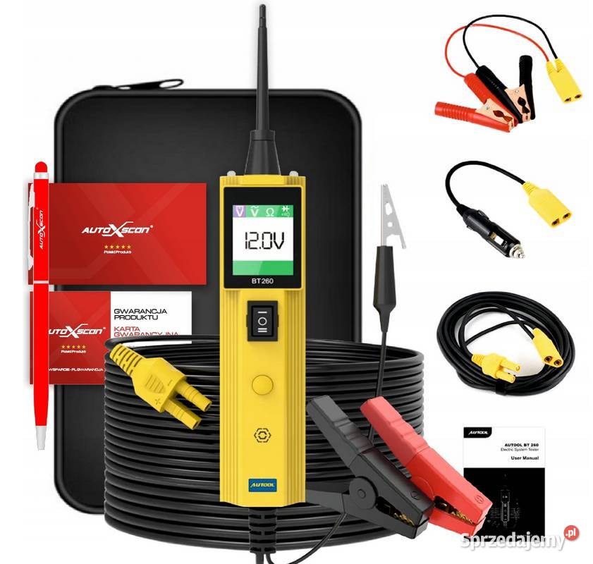 AUTOOL BT260 Tester obwodów tester przekaźników Testery szczelności Gorzów Wielkopolski