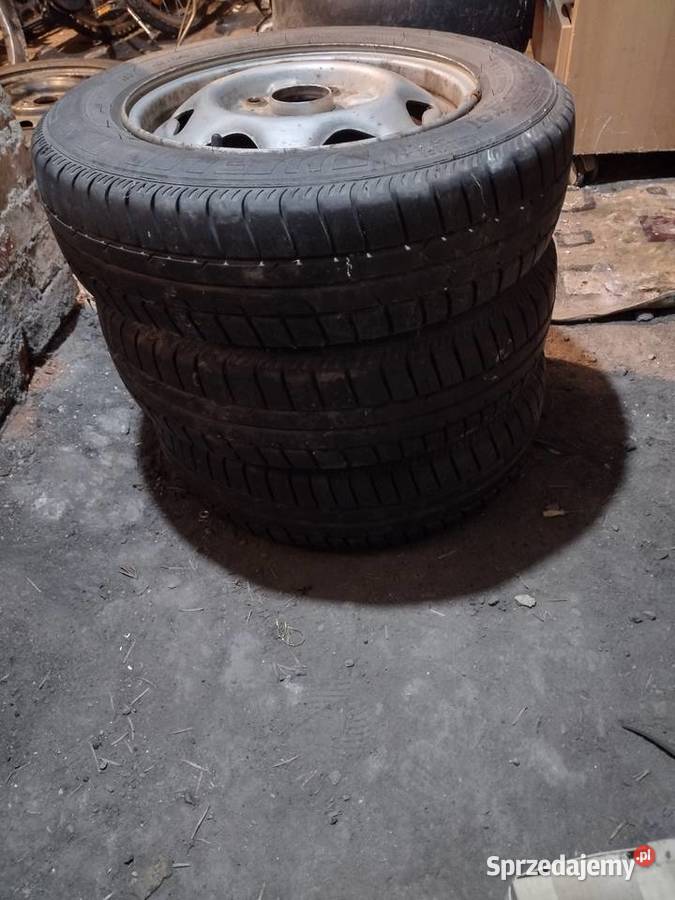 Opony letnie na stalowych felgach 15570 r13 75t Gliwice