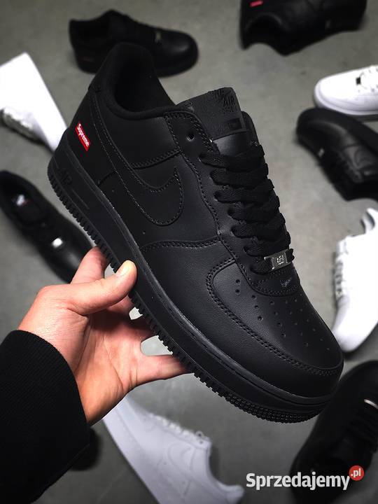 Nike Air Force 1 Low x Supreme Black Białystok sprzedam