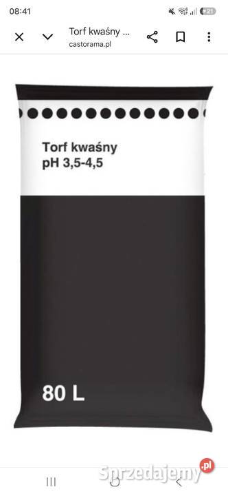 Torf kwaśny 80l Łódź