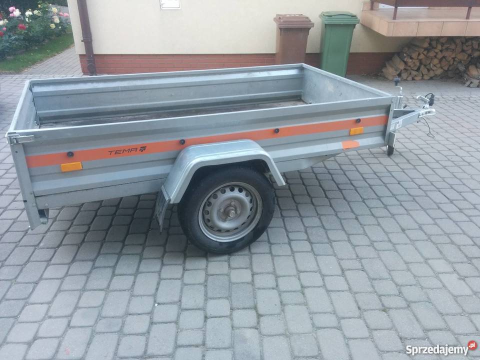 Przyczepka samochodowa TEMA Świdnik 205x112x32 Trzciana