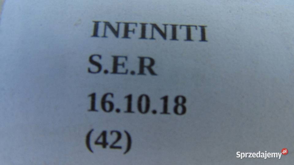 TŁUMIK ŚRODKOWY INFINITI QX70 FX35 FX37 osobowe Nowy Tomyśl sprzedam