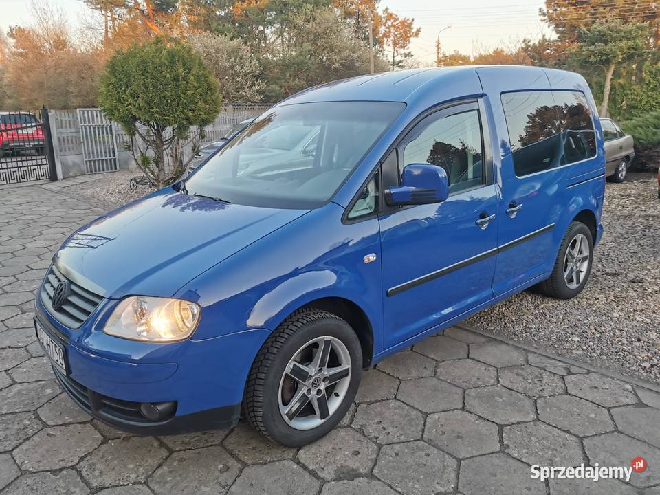 sprzedam vw caddy 16 mpi gaz klima 5 osobowy śląskie Bytom