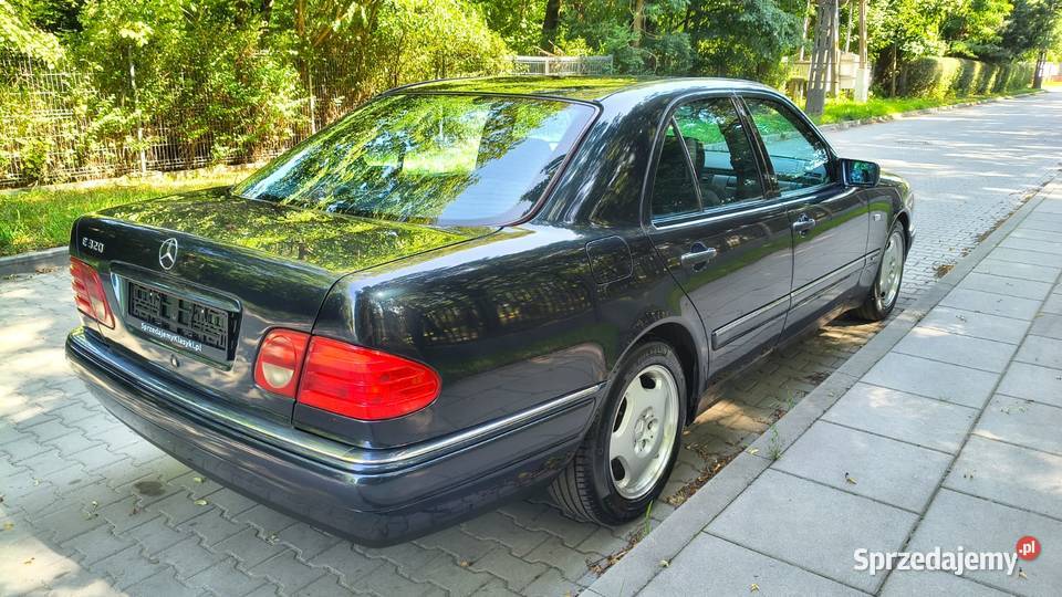 MERCEDES W210 E320 Avantgarde 1998 32 V6 224 BEZ reflektory ksenonowe Klasa E Zgierz sprzedam