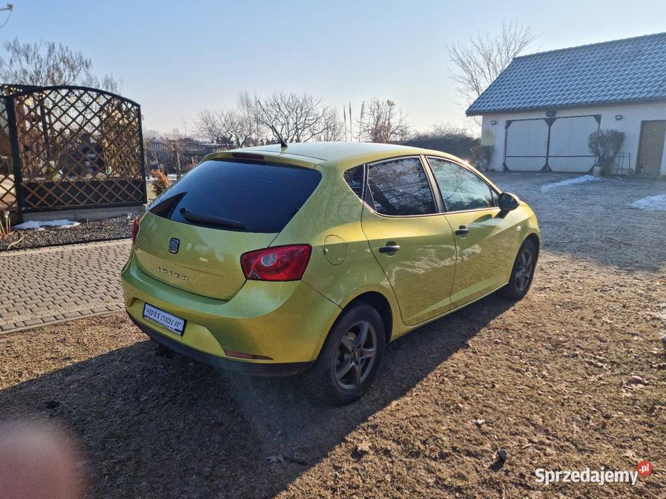 Seat ibiza 14 2008 r W pięknym kolorze Dębno