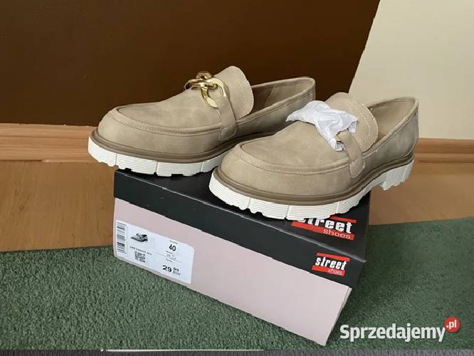 Buty damskie Mokasyny 39 Nowe Półbuty Żary sprzedam