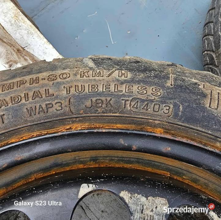 Koło dojazdowe Opel 5x110 R16 Vectra C Signum Góra