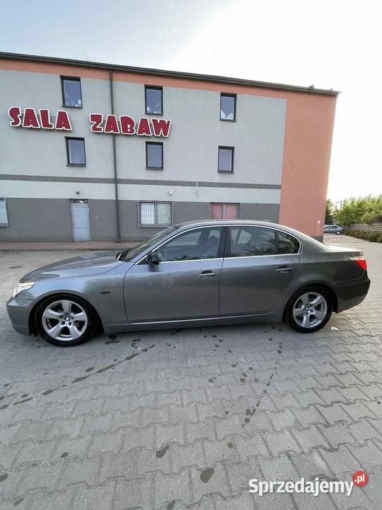 Bmw seria 5 e60 523i 2008r mazowieckie Siedlce