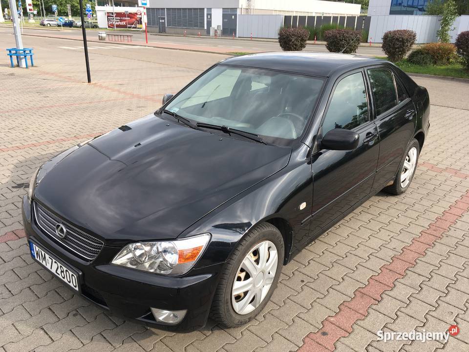 Lexus IS 200 2000 r 155 Benzyna Wer prestige IS mazowieckie Warszawa