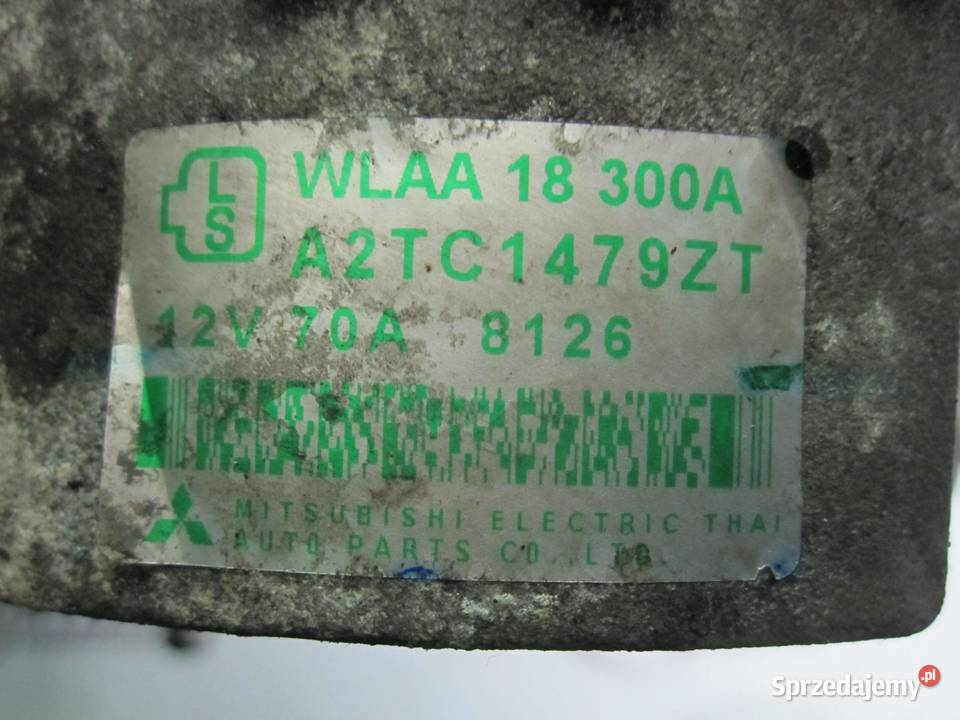 RANGER MAZDA BT50 25 TDCI WLAA 143 alternator