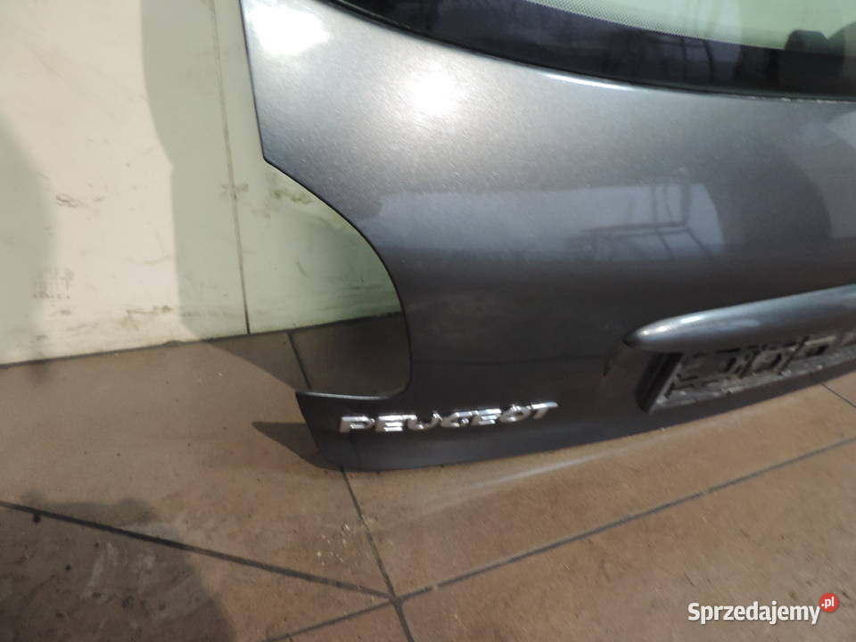 KLAPA TYLNA BAGAŻNIKA PEUGEOT 206 PLUS KOLOR KTP Klapy bagażnika Nowy Sącz