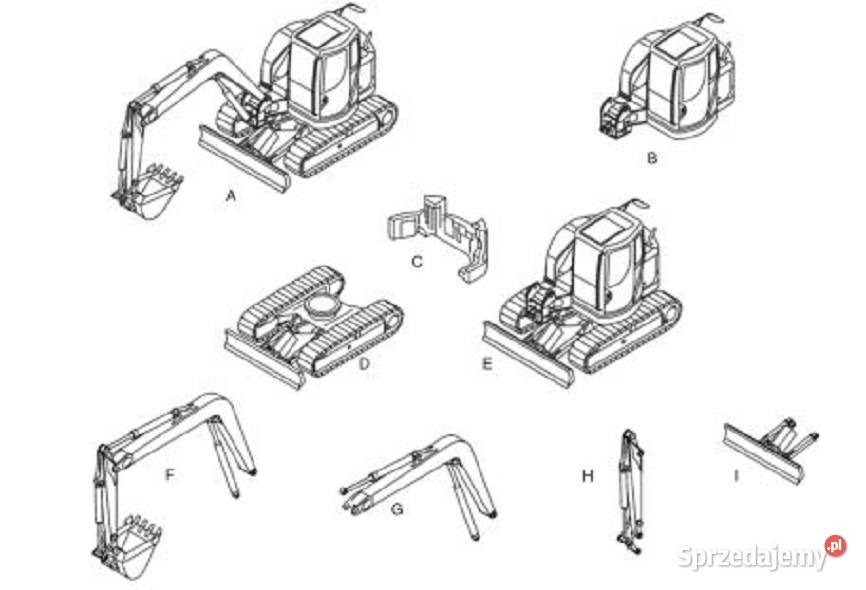 Case CX75SR CX80 CX135SR koparka instrukcja motoryzacja, transport Kielce sprzedam