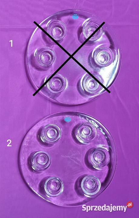 Finlandia szkło artystyczne MERI LASI świecznik Ceramika i szkło