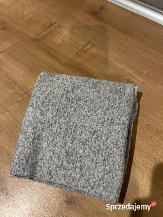 Ciepły duży szary szalik Gdańsk sprzedam