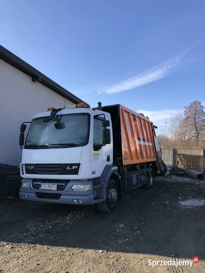 Daf LF55 Śmieciarka Śmieciarki małopolskie Tuchów