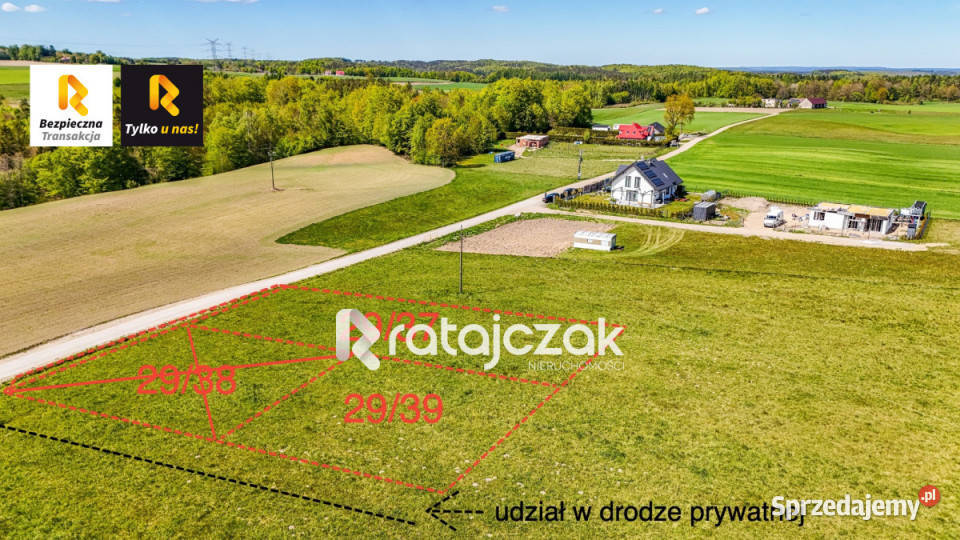 Grunt Głazica 1005m2 28m