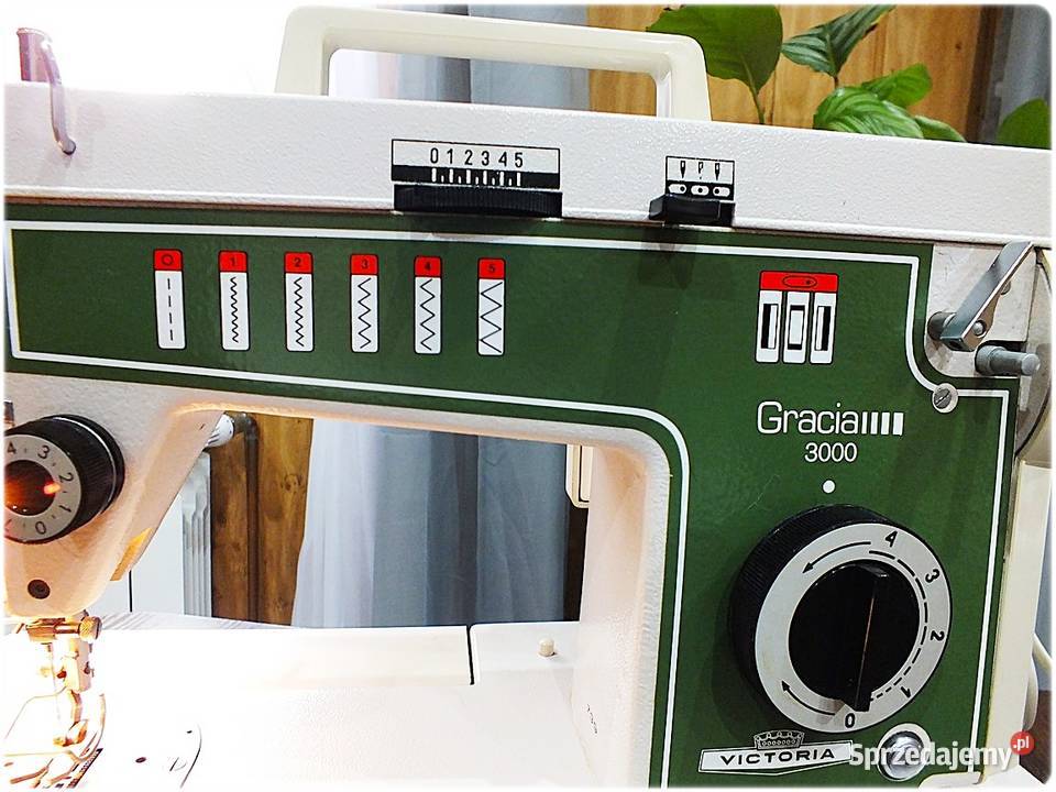 Maszyna do szycia metalowa Victoria Gracja 3000 Pozostałe Żary