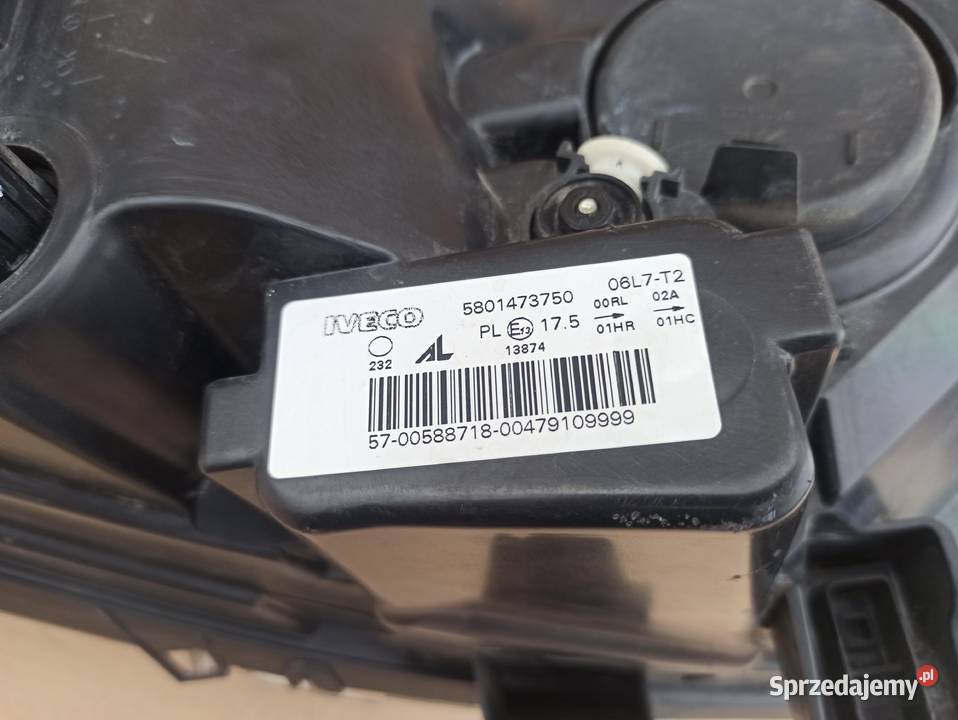 IVECO DAILY IV 14 REFLEKTOR LEWY LAMPA LEWA dostawcze Bieleń