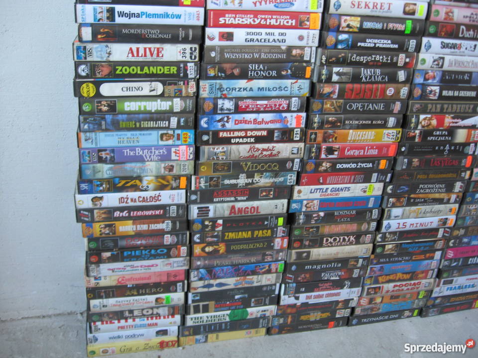 Oryginał filmy VHS z wypoyczalni 300 Grodziczno