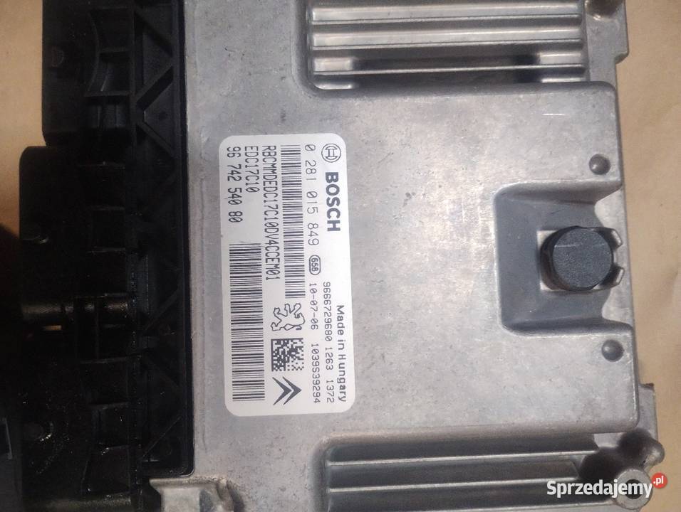 Zestaw startowy peugeot 207 14 HDi Płońsk