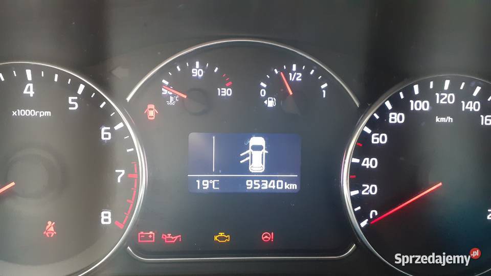 KIA Carens16 GDI salon garażowany 95 500 7osób łódzkie Łódź