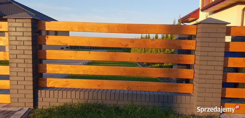 ogrodzenie imitacja klinkieru ala klinkier Wejherowo