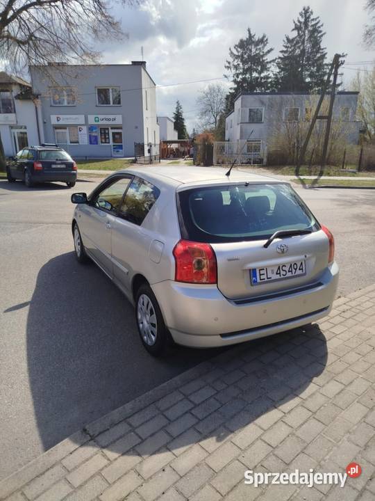 Toyota Corolla klima gaz Rok produkcji 2004 Corolla Pabianice