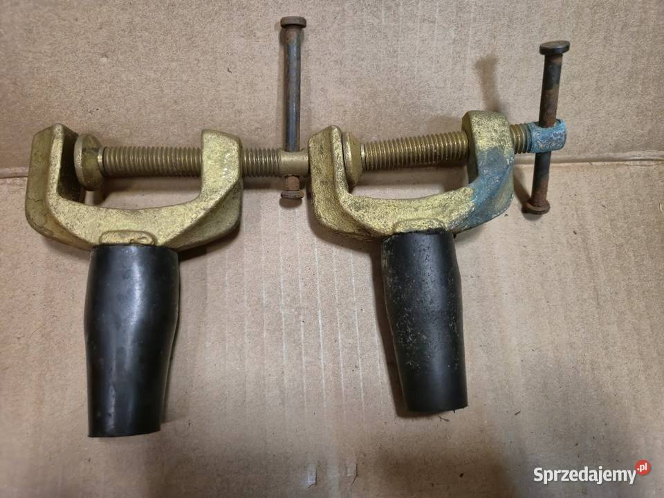 Zacisk masowy spawalniczy 2 sztuki śląskie Dąbrowa Górnicza