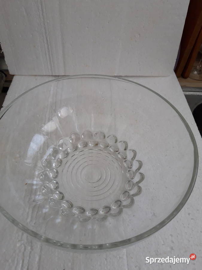 miska salaterka grube szkło Warszawa